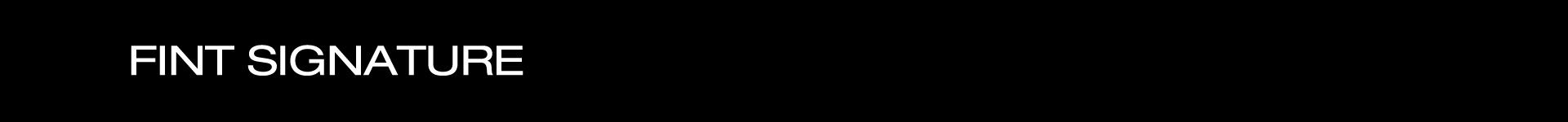 FINT Signature